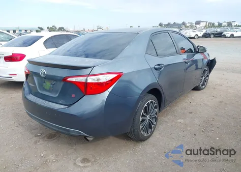 2014 Toyota Corolla S Plus from USA, damaged, VIN 5YFBURHE4EP055100